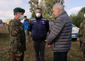 EQUIPOS DE SALUD MUNICIPAL COLABORAN EN CONTROL PREVENTIVO SANITARIO EN ACCESO NORTE DE LA PROVINCIA.