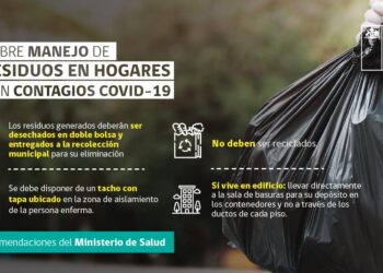 Seremi del Medio Ambiente entrega orientaciones para el correcto manejo de residuos domiciliarios en caso de contagios por Covid19