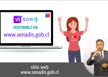 Personas sordas de la región de los lagos contarán con aplicación virtual que les permitirá contactarse con senadis a través de interprete de lengua de señas