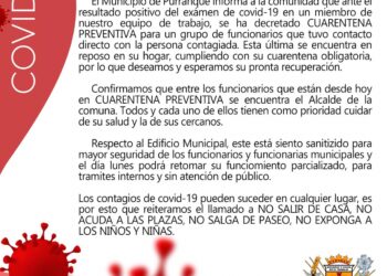 Funcionarios de la municipalidad de Purranque decretan cuarentena preventiva
