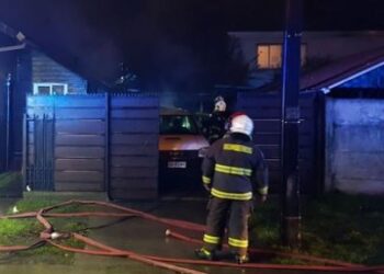 Incendio declarado en horas de la madrugada afectó vivienda del sector de Rahue Alto