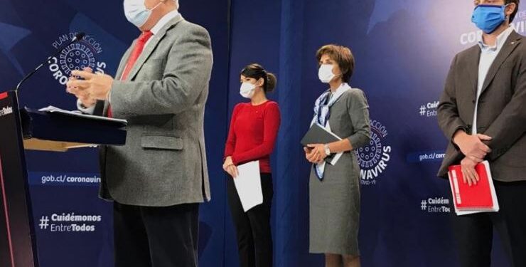 Autoridades de Salud entregan balance diario de #COVID_19 en Chile.