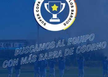 Super Copa de Los Barrios de Osorno organizan campeonato virtual para los hinchas del fútbol de barrio