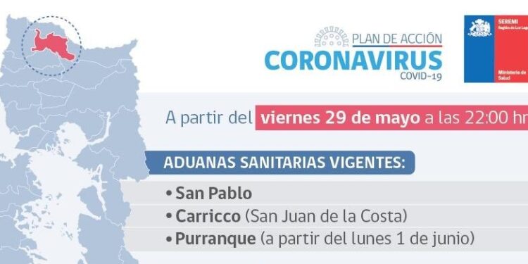 LO QUE DEBES SABER PARA CIRCULAR POR LOS PUNTOS DE CONTROL DE LA ADUANA SANITARIA EN PURRANQUE