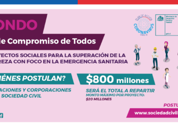 Ministerio de desarrollo social lanza fondo concursable para financiar proyectos de la sociedad civil vinculados a la superación de la pobreza