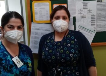 Sin descanso y sin pausa profesionales enfermeras conmemoraron su día Internacional