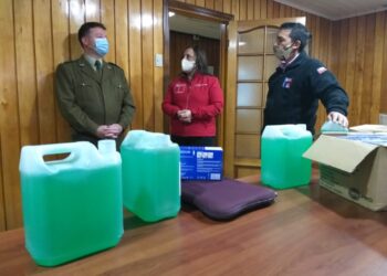 Seremi de Gobierno coordina entrega de insumos de protección para personal de Carabineros