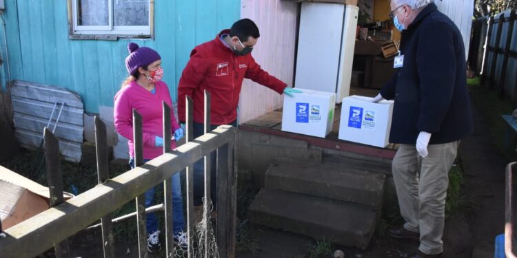 En San Pablo inició distribución del Plan «Alimentos para Chile»