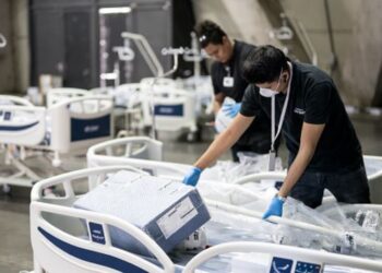 Ministro de Salud informa que Espacio Riesco comenzará a albergar pacientes asintomáticos de covid-19 desde esta semana