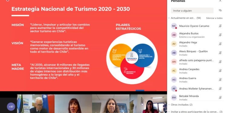 Actores claves del turismo regional se reúnen en un conversatorio público – privado para elaborar hoja de ruta de cara a la reactivación del sector