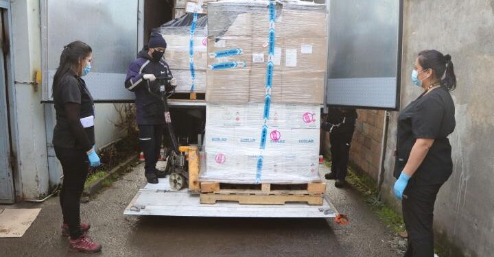 Llegó octavo cargamento de elementos de protección personal a la provincia de Osorno