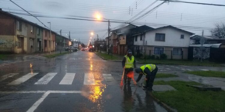Comité comunal de emergencia municipal ha desplegado un importante trabajo ante intensas lluvias que afectaron a Osorno