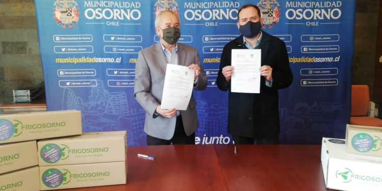 Frigosor donó 900 kilos de hamburguesas para los vecinos de Osorno