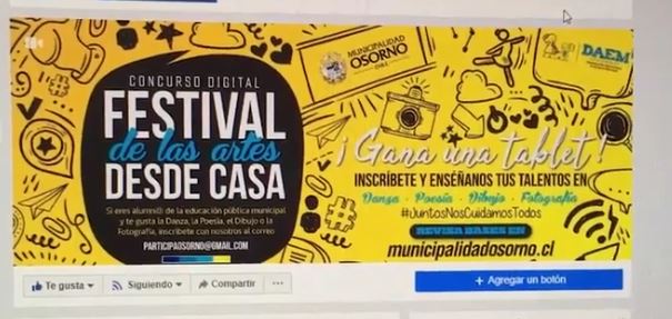 Hasta este viernes podrás dar “me gusta” a trabajos artísticos en nuestro facebook