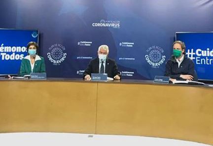 Minsal reporta hoy 39 víctimas por covid-19 inscritas en el Registro Civil: 5.143 casos nuevos
