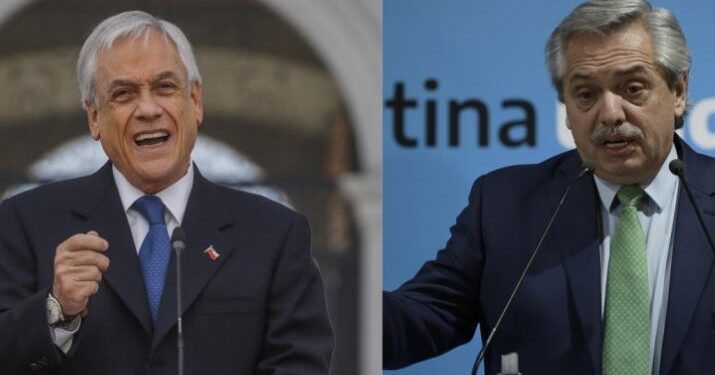 Presidente Piñera acuerda «cooperación sanitaria» con Argentina para enfrentar el coronavirus