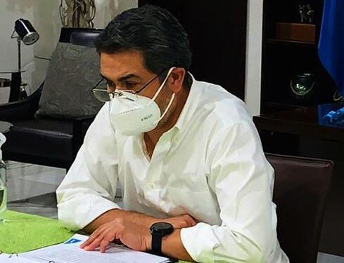 Presidente de Honduras confirma que dio positivo a covid-19: Mandatario continuará con sus funciones en «teletrabajo»