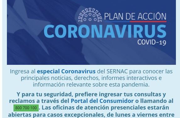 Sernac fiscalizará empresas que exigen a los consumidores acercarse a las sucursales