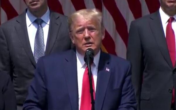 Donald Trump sobre la baja del desempleo en Estados Unidos