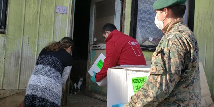 Gobernador Mario Bello: “Esta asignación especial de canastas nos permite llegar a gran parte de las familias de la comuna de Osorno”