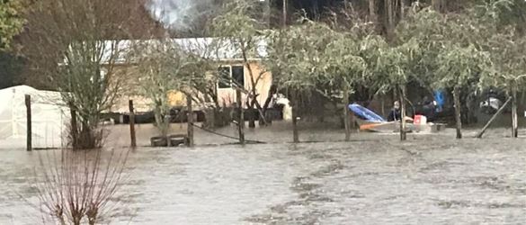 FUERTES LLUVIAS GENERA PROBLEMAS EN LA PROVINCIA DE OSORNO