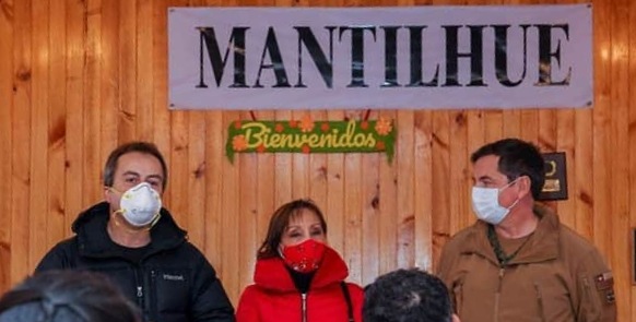 CAMBIA UBICACIÓN DE CORDÓN SANITARIO Y SE LEVANTA BARRERA DE TREGUACO
