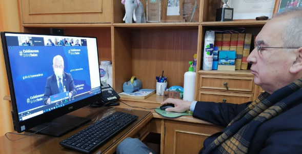 ALCALDE PLANTEÓ A MINISTRO DE SALUD NECESIDAD DE PLAN INTEGRAL DE TRABAJO