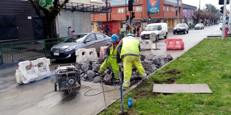 Obras en avenida República ingresan en su  etapa final este mes