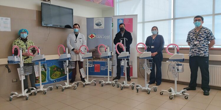 Hospital de Osorno recibe Cánulas Nasales de Alto Flujo para pacientes Pediátricos