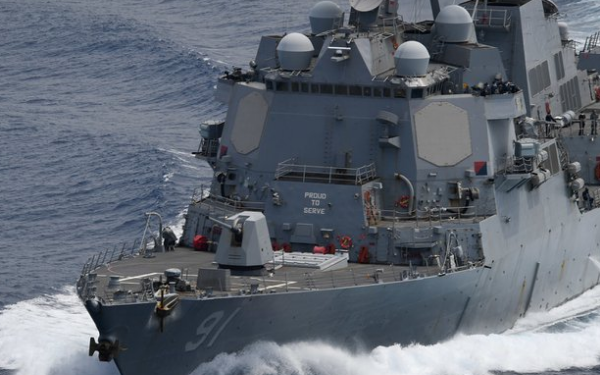 Estados Unidos volvió a navegar en aguas internacionales reclamadas ilegalmente por el régimen de Maduro