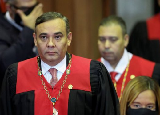 Estados Unidos sancionó a Maikel Moreno, el presidente del Tribunal Supremo de Justicia chavista, y ofreció USD 5 millones por información que lleve a su arresto