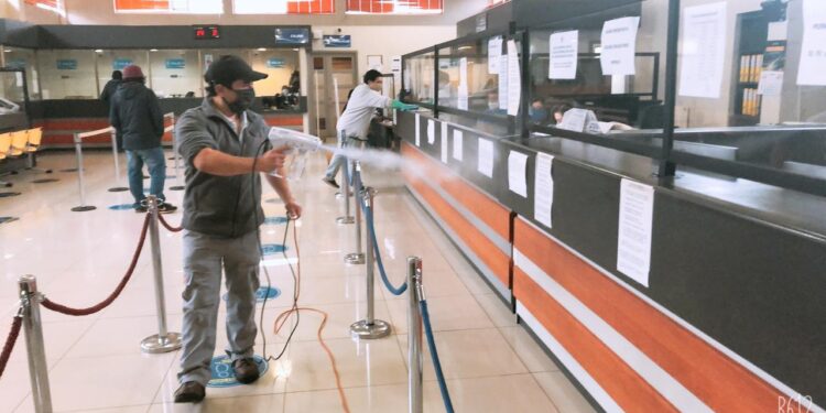 Municipio adquirió nuevos equipos para sanitizar sus instalaciones