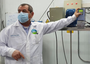 SAN PABLO INAUGURA PRIMERA PLANTA ELABORADORA DE ALCOHOL GEL EN EL SUR
