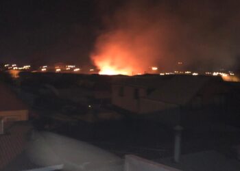 Incendio declarado en Osorno