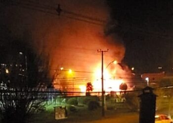 VORAZ INCENDIO DEJA UNA VÍCTIMA FATAL EN OSORNO
