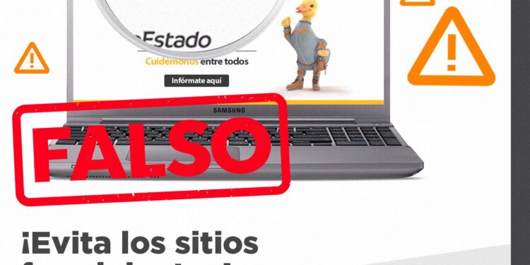 En un comunicado a través de la cuenta oficial de twitter Banco estado llama a no ingresar a sitios fraudulentos