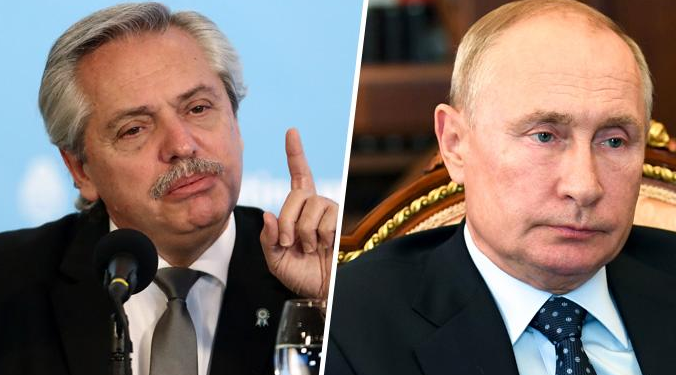 Alberto Fernández envía carta de felicitación a Putin por avances de vacuna rusa contra el covid-19