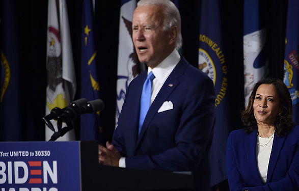 En primer discurso con Kamala Harris, Biden promete «reconstruir» EE.UU. si vence a Trump en las urnas