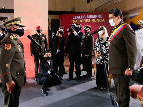 Maduro otorga máximo rango a alto militar sancionado por la UE y Estados Unidos