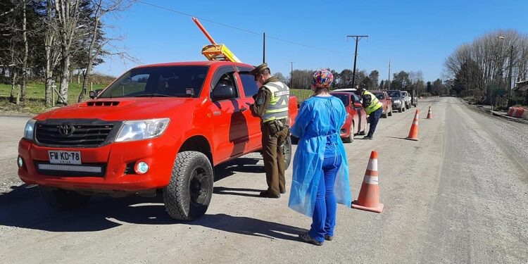 Autoridades estuvieron en apertura de tres  puntos de control sanitario en Puyehue