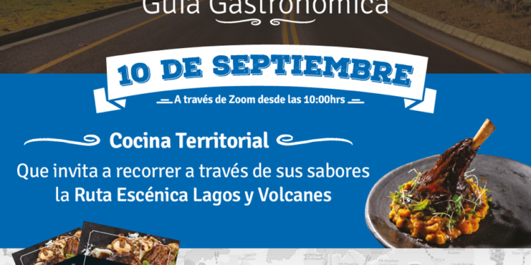 Programa Mesoregional Ruta Escénica Lagos y Volcanes lanza Guía Gastronómica en apoyo a la reactivación.