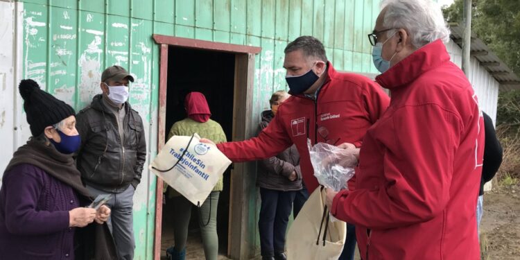 Autoridades regionales supervisaron rutas rurales de pago de Aguinaldos de Fiestas Patrias en Los Muermos