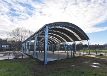 Municipio inauguró obras de mejoramiento de multicanchas del Parque Chuyaca