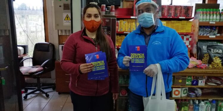 #DenunciaSeguro llega a locales comerciales de Entre Lagos.