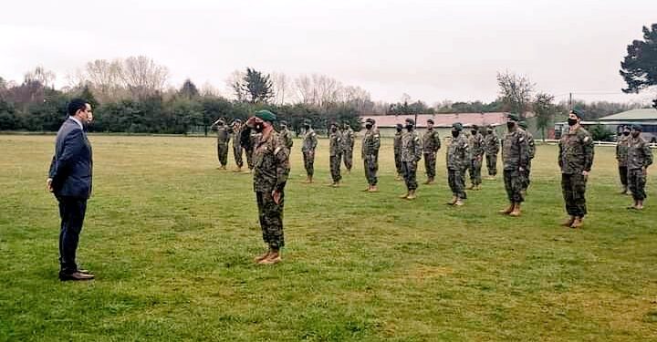 Gobernador encabezó ceremonia interna por las Glorias del Ejército.