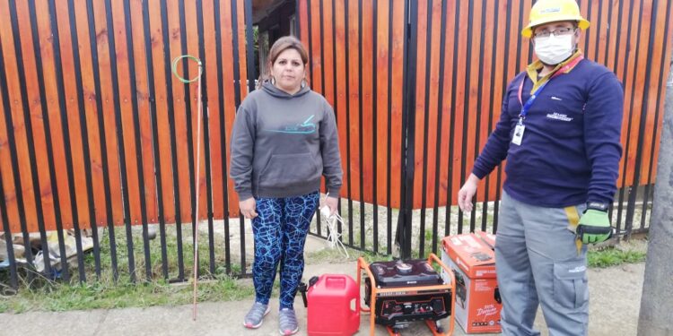 Pacientes electrodependientes cuentan con generador de respaldo eléctrico entregado por  Saesa