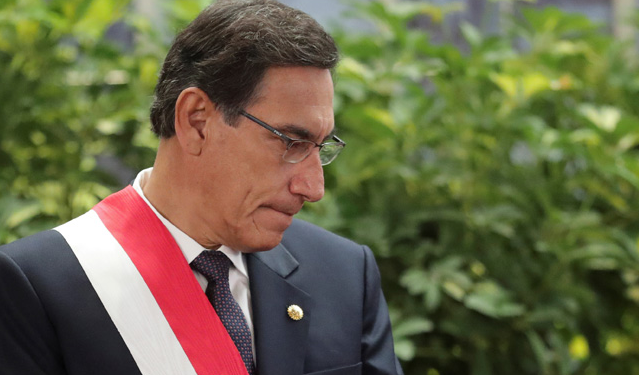 Gobierno peruano presenta recurso para suspender juicio político al Presidente Vizcarra