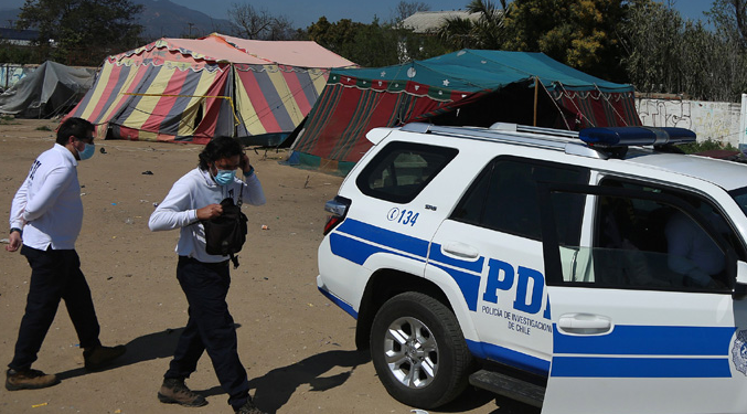 PDI investiga muerte de mujer de 28 años en campamento gitano de Villa Alemana