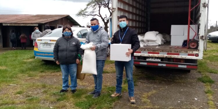 Más de mil familias  del sector rural de la comuna recibirán  ayuda social del municipio