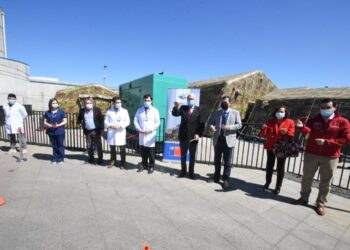 Se inauguró oficialmente el hospital de campaña para la comuna de Osorno adquirido con recursos aprobados por Consejeros Regionales